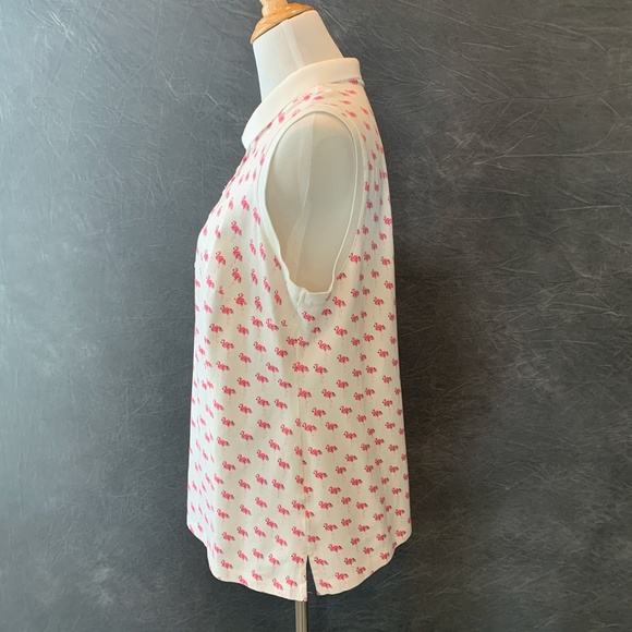 Lands' End Sleeveless Polo - Picture 4 of 9